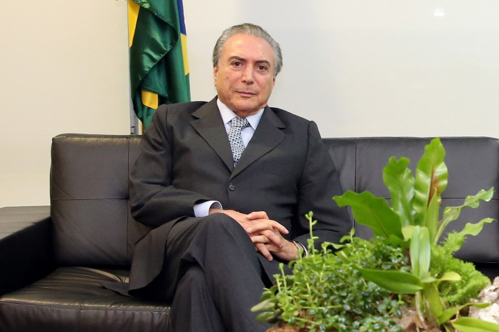 Michel Temer, président par intérim du Brésil – Crédit photo : Romério Cunha/CC. Flickr